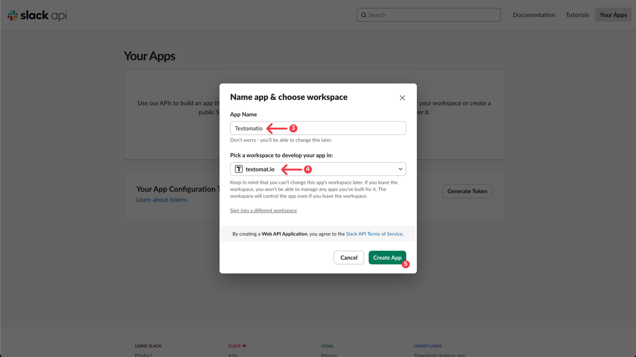 Testomat.io - Notification Slack
